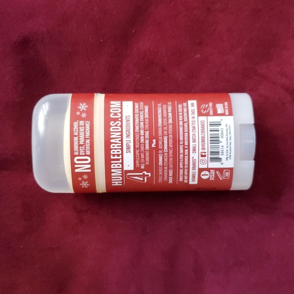 Humble Sweet Orange & Cinnamon Deodorant w/ Frankinsense Rock Rose & Balsam Peru - Picture 2 of 3